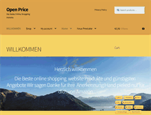 Tablet Screenshot of oppenprices.com